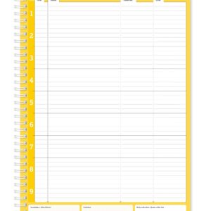 Silvine A4 Teacher's Academic Planner with Durable Hardback Covers and 204 x9 Period Planner Pages