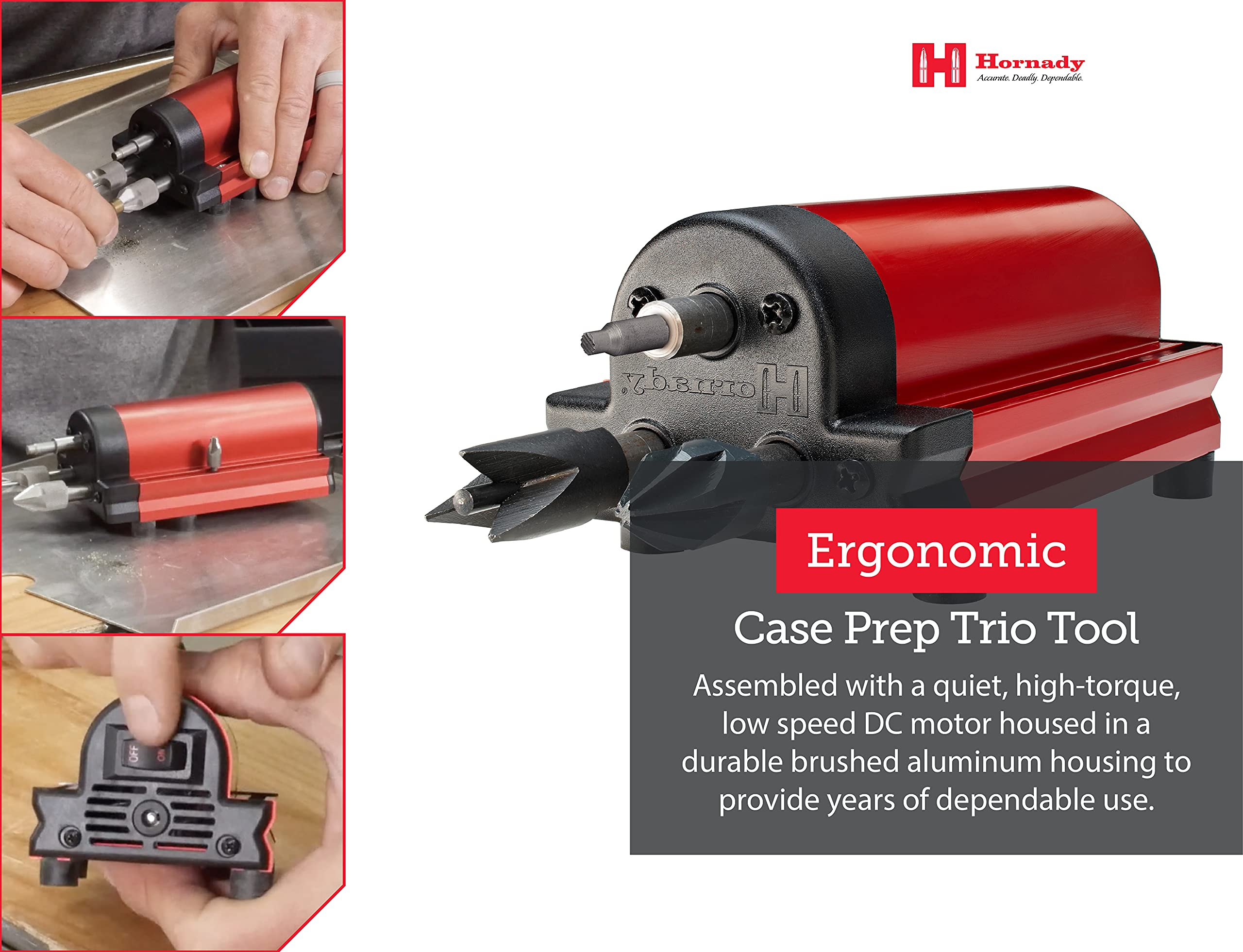 Hornady 050160 Lock-N-Load Case Prep Trio