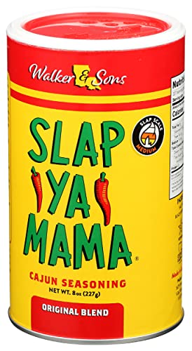 Walker & Sons Slap Ya Mama, Cajun Seasoning, 8 Oz Can