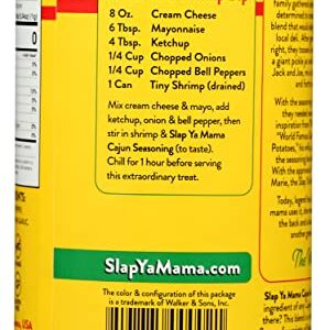 Walker & Sons Slap Ya Mama, Cajun Seasoning, 8 Oz Can