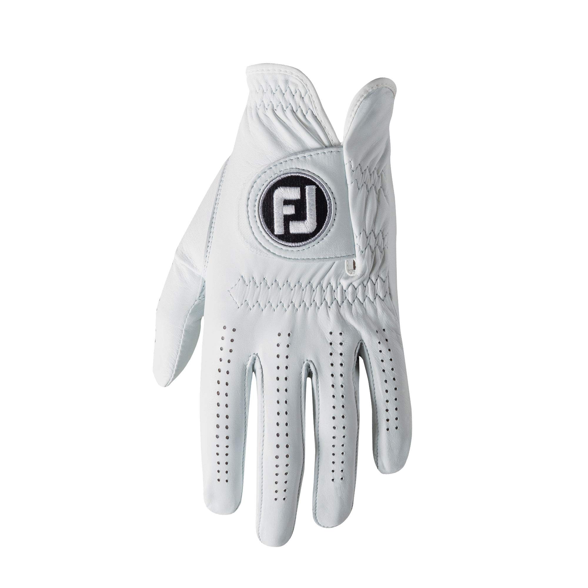 FootJoy Men's Pure Touch Limited Golf Gloves White Large, Worn on Left Hand