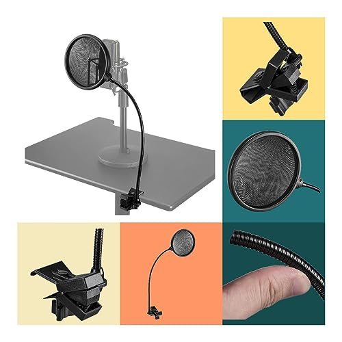 Audio Technica AT2020 Condenser Studio Microphone Bundle with Pop Filter and XLR Cable