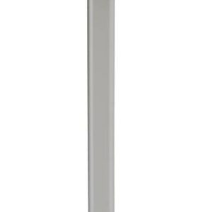 Floor-Standing Sign Stand for 11 x 17 inch Poster, Snap-Open Frame - Silver Anodized Aluminum