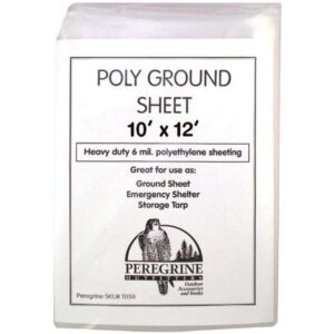 liberty mountain poly ground sheet (10 x 12-feet)