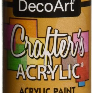 DecoArt Crafter's Acrylic Paint, 2-Ounce, Antique Gold