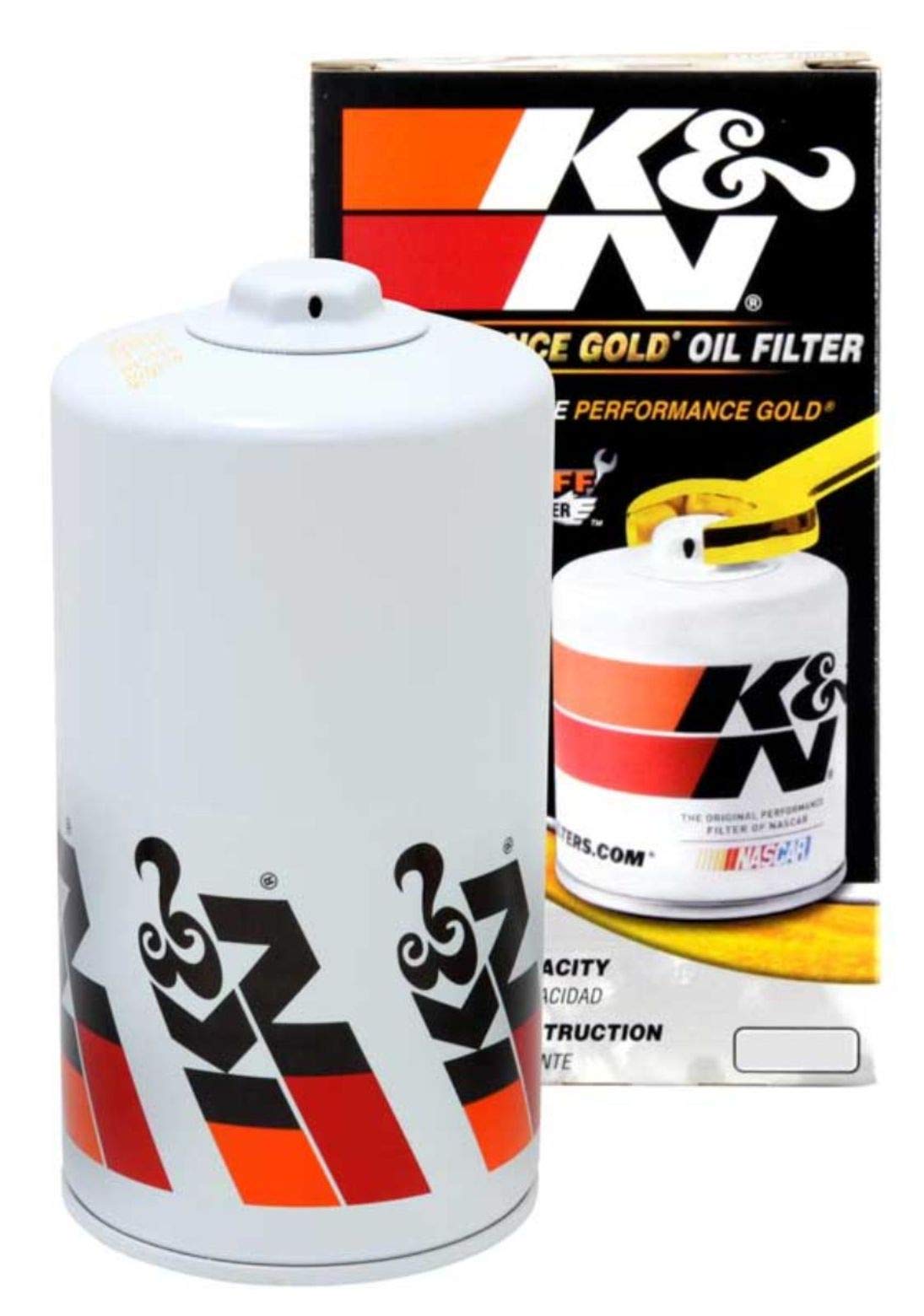 K&N Premium Oil Filter: Protects your Engine: Compatible with Select 2011-2019 FORD (F250 Super Duty, F350 Super Duty, F450 Super Duty, F550 Super Duty, F650), HP-4005