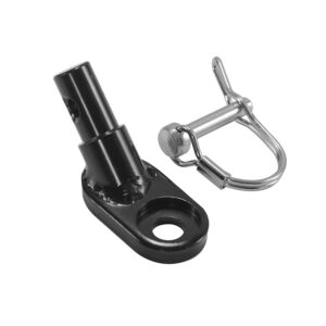 m-wave bicycle trailer quick release hitch (black)