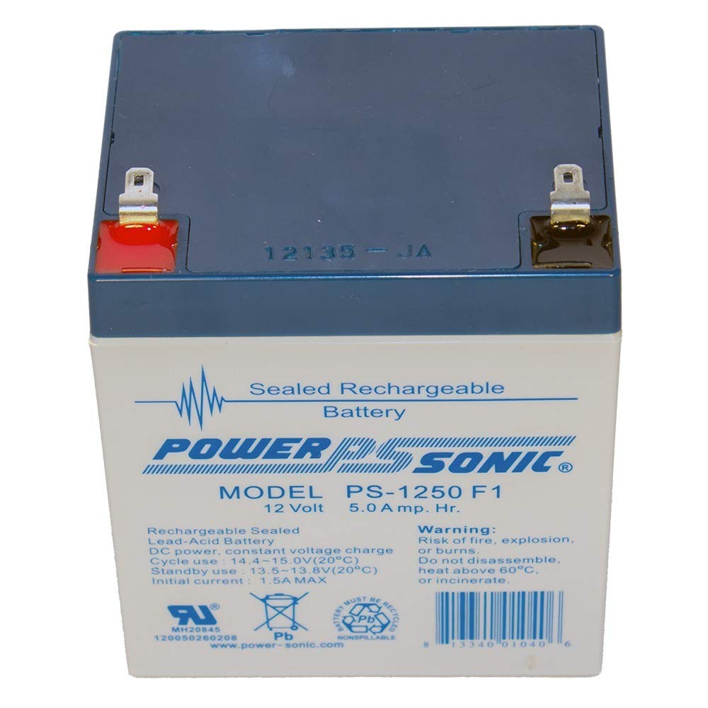 Power Sonic Replacement 12v 4ah Alarm System Battery Back Up Vista 20P ADT. 12V 5AH