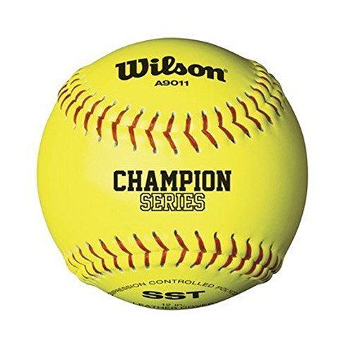 Wilson WTA9011BSST (case) 3 dozen NFHS Polycore Yellow High School Softball