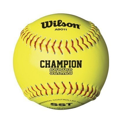 Wilson WTA9011BSST (case) 3 dozen NFHS Polycore Yellow High School Softball