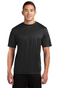 sport-tek posicharge competitor tee f20 black