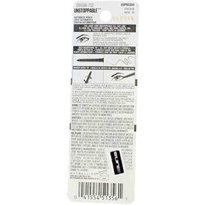 Maybelline Unstoppable Unstoppable Smudge-Proof Eyeliner, Waterproof, Espresso [702], 0.01 oz (Pack of 2)