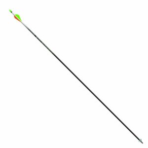 easton 819388 pack of 6 axis arrow with 2-inch vane, black