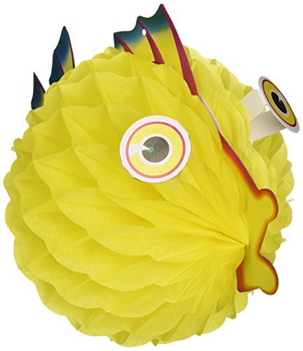 Tissue Bubble Fish (asstd colors) Party Accessory (1 count) (1/Pkg)