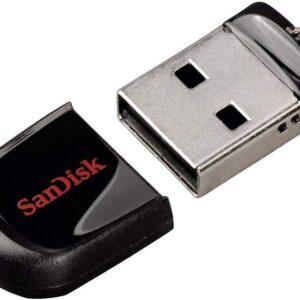 SanDisk Cruzer Fit CZ33 32GB USB 2.0 Low-Profile Flash Drive- SDCZ33-032G-B35