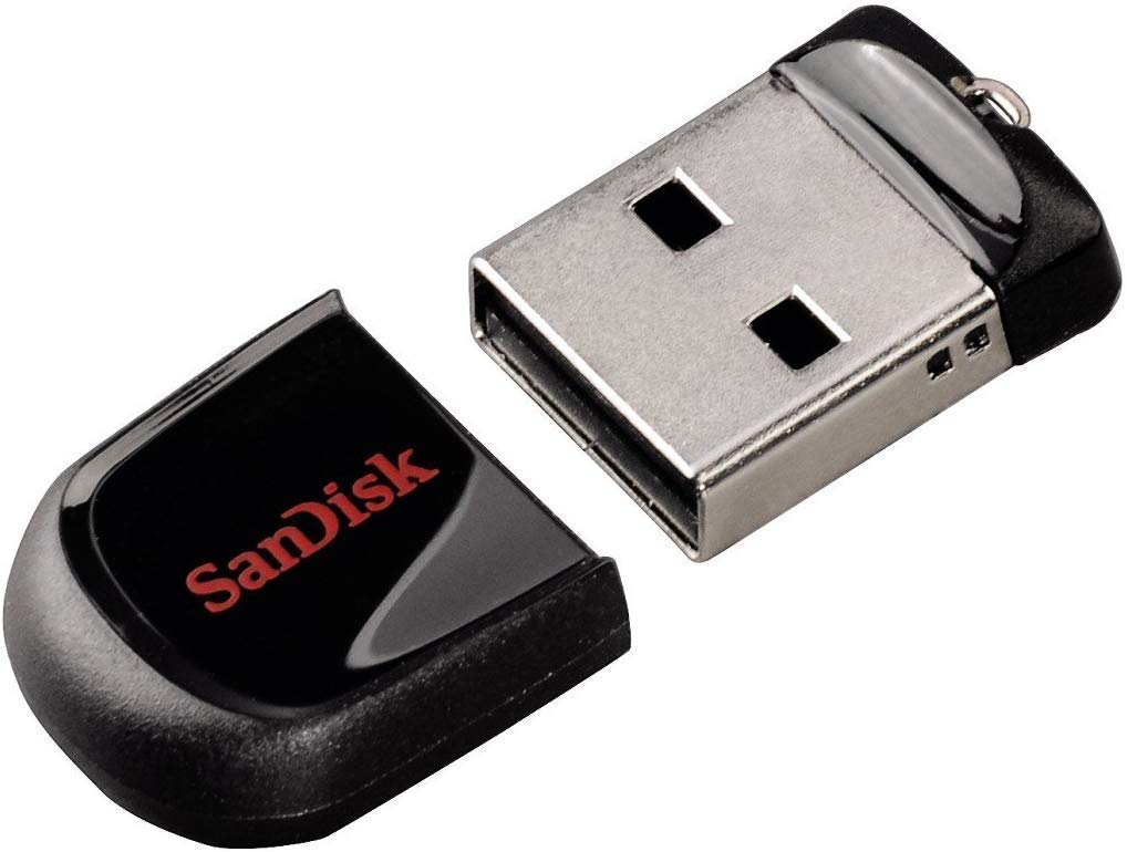 SanDisk Cruzer Fit CZ33 32GB USB 2.0 Low-Profile Flash Drive- SDCZ33-032G-B35