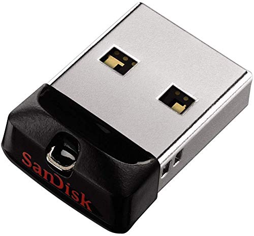 SanDisk Cruzer Fit CZ33 32GB USB 2.0 Low-Profile Flash Drive- SDCZ33-032G-B35