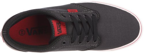 Vans Men's Atwood Textile Shoes 11 M, Black/Chili