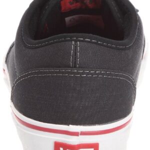 Vans Men's Atwood Textile Shoes 11 M, Black/Chili