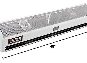 Global Industrial 48" W Air Curtain with Remote Control