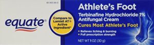 equate athlete's foot terbinafine hcl 1 oz compare to lamisil at