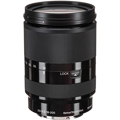 Sony 18-200mm F3.5-6.3 E-Mount Lens SEL18200LE