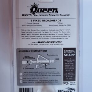 Wasp Archery Products Queen by Montana Decoy (75 Grain)