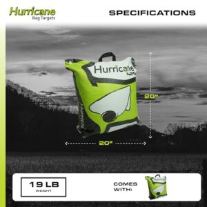 Field Logic Hurricane Bag Archery Target 20", Neon Green