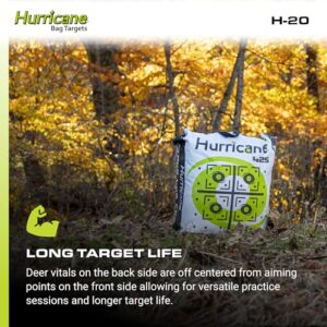 Field Logic Hurricane Bag Archery Target 20", Neon Green