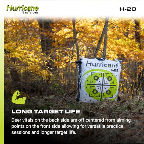 Field Logic Hurricane Bag Archery Target 20", Neon Green