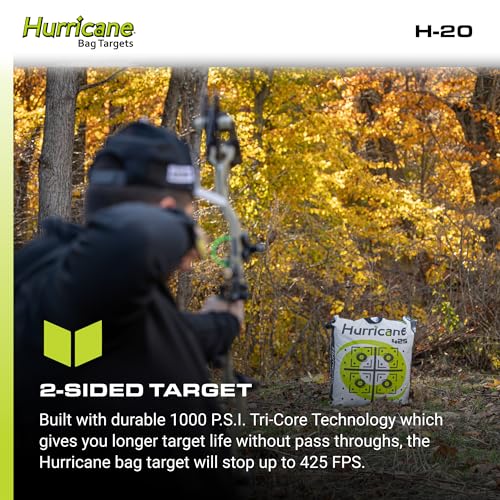 Field Logic Hurricane Bag Archery Target 20", Neon Green