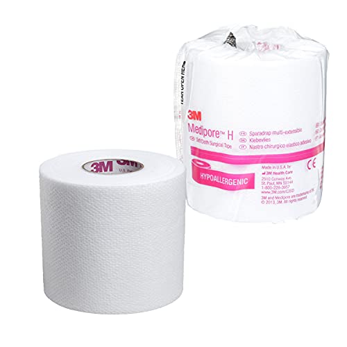 3M™ Medipore™ H Soft Cloth Surgical Tape, 2863, 3 in x 10 yd, 12/Case