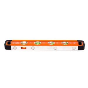 Swanson Tool Co SVT011 11-Inch Savage Aluminum Torpedo Level with Neodymium Magnets,Orange