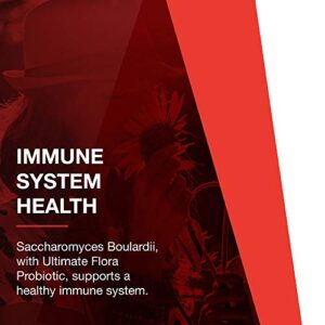 Protocol Saccharomyces Boulardii - 10 Billion CFU - Probiotic Supplement - Supports Gut Health & Digestive Health* - Relieves Occasional Diarrhea* - Halal & Kosher - 60 Veg Caps