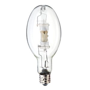 satco s5837 3400k 1500-watt clear universal mount mogul base bt56 metal halide lamp