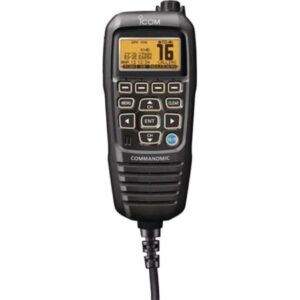 ICOM IC-HM-195B Command Mic IV for M424 VHF, Black