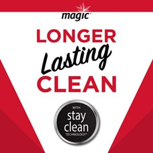 Magic Stainless Steel Wipes - Removes Fingerprints, Residue, Water Marks and Grease From Appliances - Works Great on Refrigerators, Dishwashers, Ovens and More - 30 Count