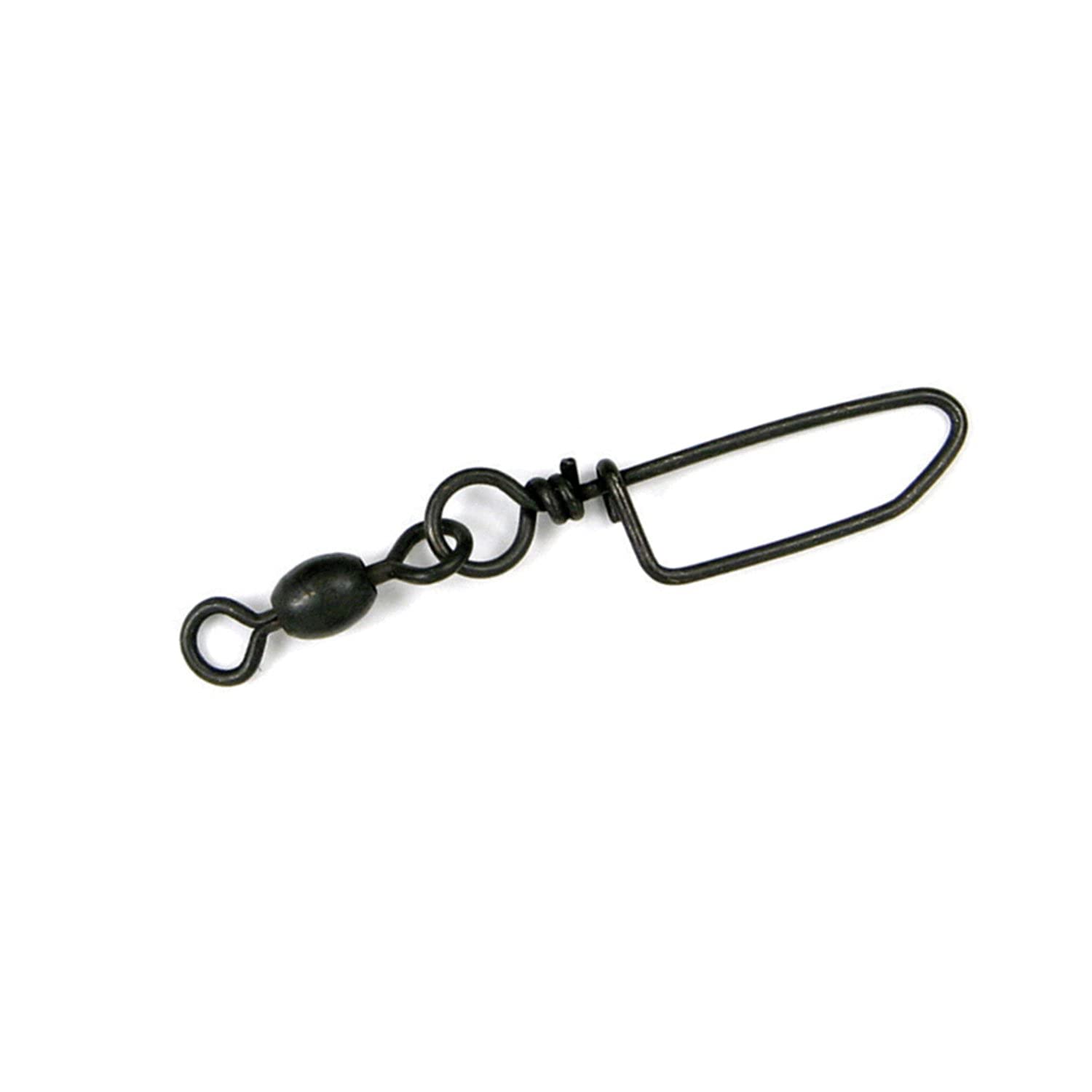 Billfisher Stainless Snap Swivels | Black Oxidized Finish | Durable Stainless Construction | Fishing Accessories