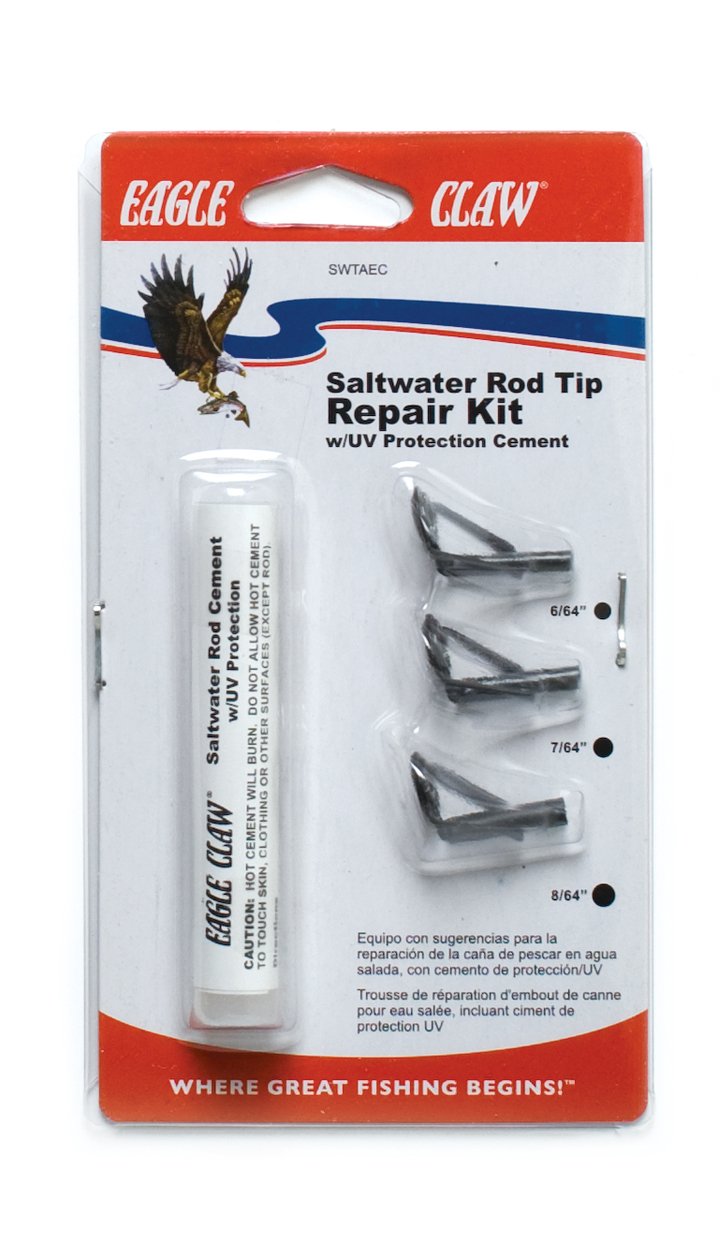 Eagle Claw SWTAEC Saltwater Rod Tip Repair Kit