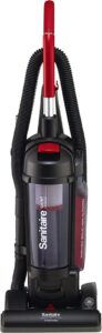 sanitaire sc5745a commercial quite upright bagless vacuum cleaner with tools and 10 amp motor, 13" cleaning path