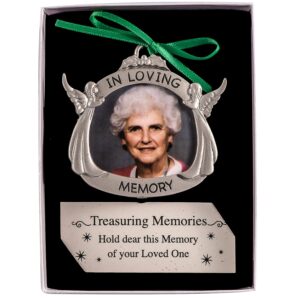 Cathedral Art CO621 In Loving Memory Angel Photo Frame, 2-3/4-Inch