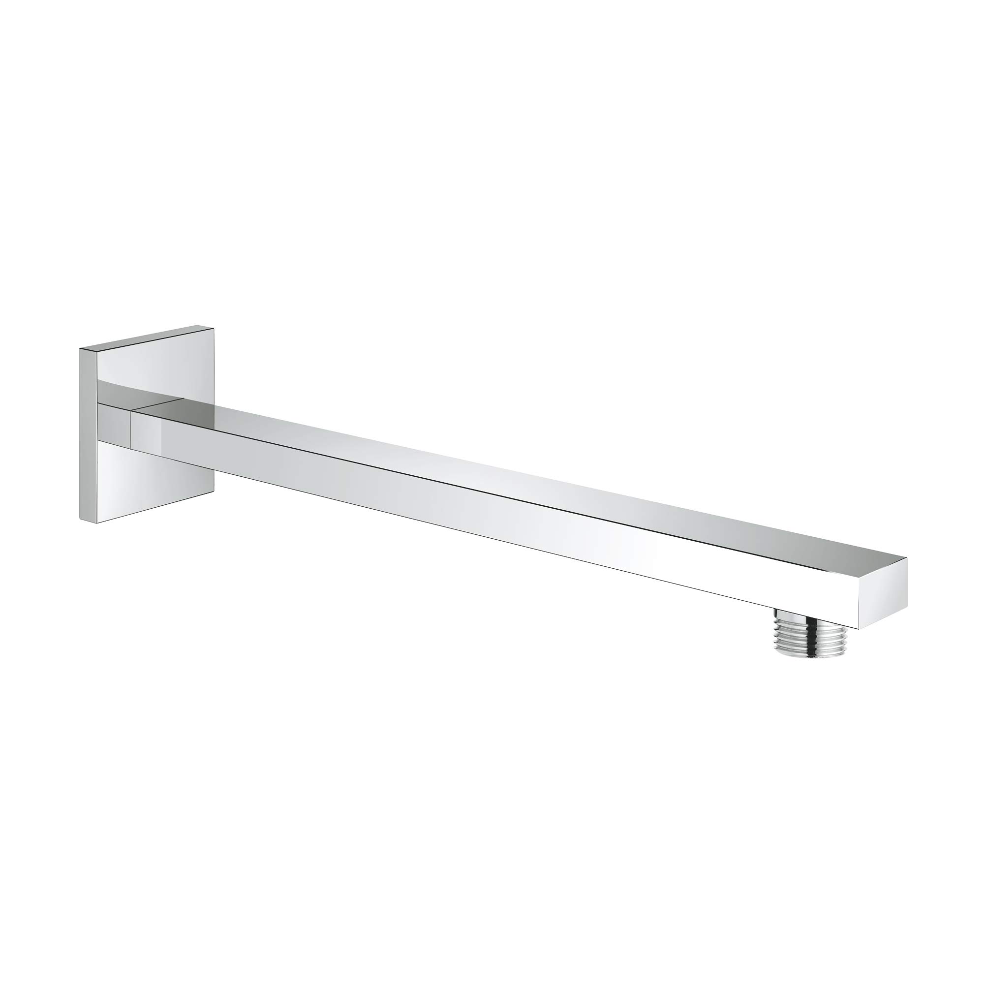 Grohe 27710000 Eurocube 11 1/4 In. Shower Arm With Square Flange, Starlight Chrome