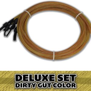 Superior Bassworks DELUXE Upright Double Bass Strings Dirty Gut Color FULL SET