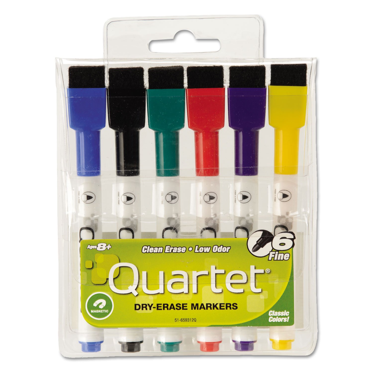 Quartet QRT51659312 ReWritables Dry Erase Mini-Markers