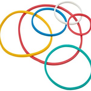 Just stationery Coloured Elastic Bands, Multi, 6224