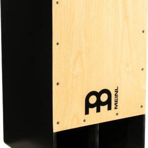 Meinl Subwoofer Bass Cajon Box Drum with Internal Snares - NOT MADE IN CHINA - American White Ash Playing Surface, 2-YEAR WARRANTY (SUBCAJ1AWA)