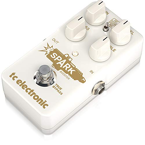 TC Electronic SPARK BOOSTER Awesome Booster Pedal with Gain Control and Active EQ