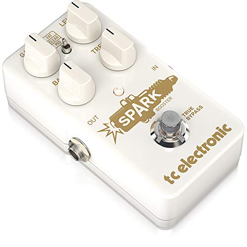 TC Electronic SPARK BOOSTER Awesome Booster Pedal with Gain Control and Active EQ