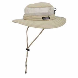 dorfman pacific men's bonnie mesh sides hat, khaki, xx-large