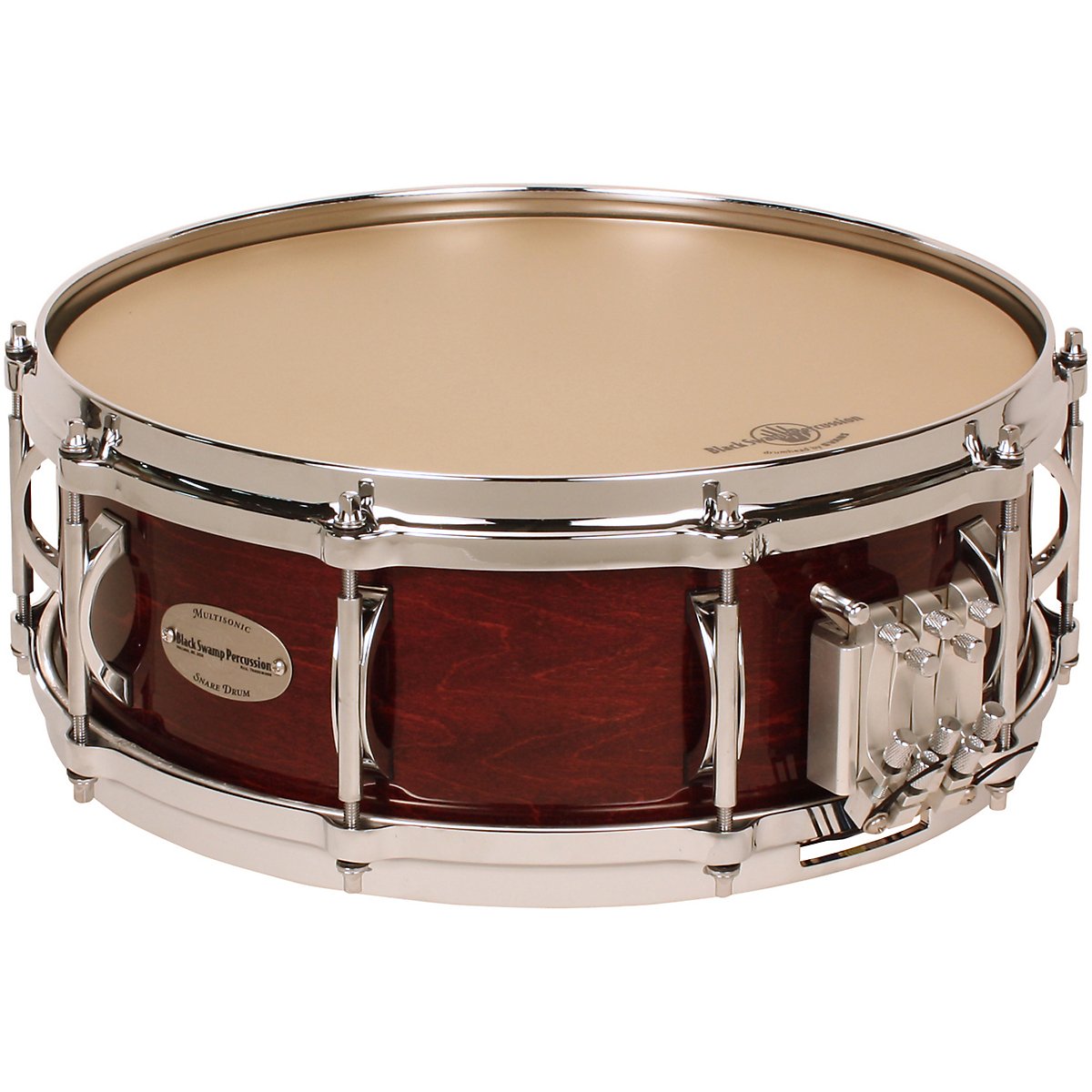 Black Swamp Percussion Multisonic Concert Snare Drum - 5-inch x 14-inch - Cherry Rosewood